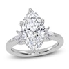 Thumbnail Image 1 of Marquise-Cut Created By Jared Studio Lab-Grown Diamond Engagement Ring 3-1/6 ct tw 14K White Gold
