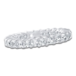 Certified Cushion-Cut Diamond Eternity Band 1-5/8 - 2 ct tw Platinum