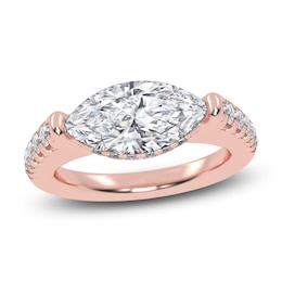 Marquise-Cut Created By Jared Studio Lab-Grown Diamond Engagement Ring 2-1/3 ct tw 14K Rose Gold