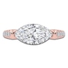 Thumbnail Image 3 of Marquise-Cut Created By Jared Studio Lab-Grown Diamond Engagement Ring 2-1/3 ct tw 14K Rose Gold