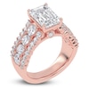 Thumbnail Image 2 of Radiant-Cut Created By Jared Studio Lab-Grown Diamond Engagement Ring 3-3/4 ct tw 14K Rose Gold