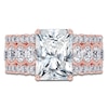 Thumbnail Image 3 of Radiant-Cut Created By Jared Studio Lab-Grown Diamond Engagement Ring 3-3/4 ct tw 14K Rose Gold