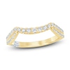 Thumbnail Image 1 of Pnina Tornai Diamond Split Shank Contour Wedding Band 1/3 ct tw 14K Yellow Gold