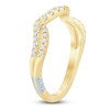 Thumbnail Image 2 of Pnina Tornai Diamond Split Shank Contour Wedding Band 1/3 ct tw 14K Yellow Gold