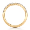 Thumbnail Image 2 of J'Lure Lab-Created Diamond Contour Wedding Band 3/8 ct tw 18K Yellow Gold