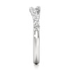 Thumbnail Image 3 of J'Lure Lab-Created Diamond Contour Wedding Band 1/3 ct tw 18K White Gold