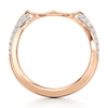 Thumbnail Image 2 of J'Lure Lab-Grown Diamond Contour Wedding Band 1/8 ct tw 18K Rose Gold