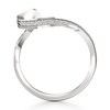 Thumbnail Image 2 of J'Lure Lab-Grown Diamond Contour Wedding Band 1/6 ct tw 18K White Gold