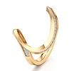 Thumbnail Image 4 of J'Lure Square-Emerald Step-Cut Lab-Grown Diamond Engagement Ring 3 ct tw 18K Yellow Gold