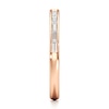 Thumbnail Image 3 of J'Lure Baguette-Cut Lab-Grown Diamond Contour Wedding Band 3/8 ct tw 18K Rose Gold