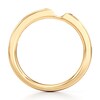 Thumbnail Image 2 of J'Lure Baguette-Cut Lab-Grown Diamond Contour Wedding Band 1/3 ct tw 18K Yellow Gold