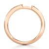 Thumbnail Image 2 of J'Lure Baguette-Cut Lab-Grown Diamond Contour Wedding Band 1/3 ct tw 18K Rose Gold