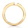 Thumbnail Image 2 of J'Lure Baguette-Cut Lab-Grown Diamond Contour Wedding Band 3/8 ct tw 18K Yellow Gold