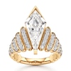 Thumbnail Image 1 of J'Lure Kite Step-Cut Lab-Grown Diamond Engagement Ring 3-1/2 ct tw 18K Yellow Gold