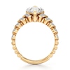 Thumbnail Image 2 of J'Lure Kite Step-Cut Lab-Grown Diamond Engagement Ring 3-1/2 ct tw 18K Yellow Gold