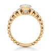 Thumbnail Image 2 of J'Lure Moval Old-Cut Lab-Grown Diamond Engagement Ring 3-5/8 ct tw 18K Yellow Gold