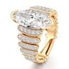Thumbnail Image 4 of J'Lure Moval Old-Cut Lab-Grown Diamond Engagement Ring 3-5/8 ct tw 18K Yellow Gold