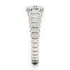Thumbnail Image 3 of J'Lure Octagon Brilliant-Cut Lab-Grown Diamond Engagement Ring 1-1/4 ct tw 18K White Gold