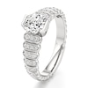 Thumbnail Image 4 of J'Lure Octagon Brilliant-Cut Lab-Grown Diamond Engagement Ring 1-1/4 ct tw 18K White Gold