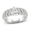 Thumbnail Image 1 of J'Lure Shield Step-Cut Lab-Grown Diamond Engagement Ring 1-1/3 ct tw 18K White Gold