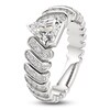 Thumbnail Image 2 of J'Lure Shield Step-Cut Lab-Grown Diamond Engagement Ring 1-1/3 ct tw 18K White Gold