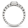 Thumbnail Image 4 of J'Lure Shield Step-Cut Lab-Grown Diamond Engagement Ring 1-1/3 ct tw 18K White Gold