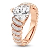 Thumbnail Image 2 of J'Lure Trillion Curved Brilliant-Cut Lab-Grown Diamond Engagement Ring 2-1/4 ct tw 18K Rose Gold