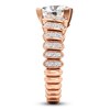 Thumbnail Image 3 of J'Lure Trillion Curved Brilliant-Cut Lab-Grown Diamond Engagement Ring 2-1/4 ct tw 18K Rose Gold