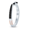 Thumbnail Image 2 of Pnina Tornai Black Diamond Contour Anniversary Ring 1/2 ct tw 14K White Gold