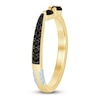 Thumbnail Image 2 of Pnina Tornai Black Diamond Contour Anniversary Ring 1/2 ct tw 14K Yellow Gold