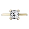 Thumbnail Image 3 of Certified Princess-Cut Diamond Solitaire Engagement Ring 2 ct tw 18K Yellow Gold (SI2/G)