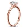Thumbnail Image 2 of Emerald-Cut Diamond Solitaire Engagement Ring 1 ct tw 14K Rose Gold (I2/I)