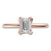 Thumbnail Image 3 of Emerald-Cut Diamond Solitaire Engagement Ring 1 ct tw 14K Rose Gold (I2/I)