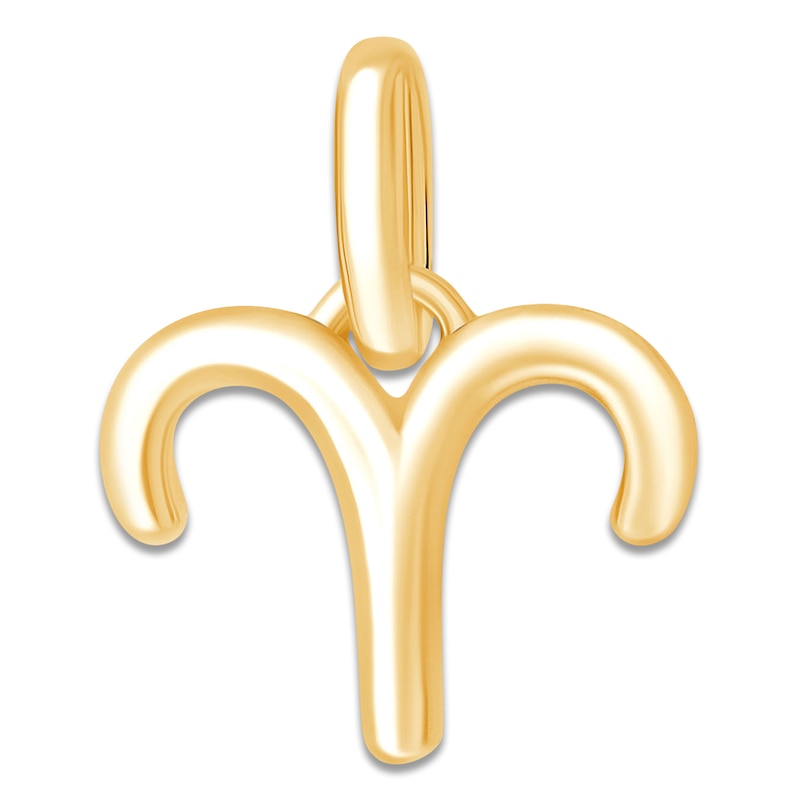 Main Image 1 of Children's Aries Charm 14K Yellow Gold