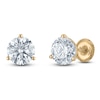 Thumbnail Image 2 of Round-Cut Lab-Grown Diamond Solitaire Stud Earrings 3 ct tw 18K Yellow Gold (VS2/F)