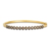 Thumbnail Image 1 of Le Vian Chocolate Diamond Halo Bangle Bracelet 1-1/4 ct tw 14K Honey Gold