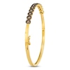 Thumbnail Image 3 of Le Vian Chocolate Diamond Halo Bangle Bracelet 1-1/4 ct tw 14K Honey Gold