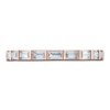Thumbnail Image 3 of Vera Wang VOW Baguette-Cut Diamond Wedding Band 1/2 ct tw 14K Rose Gold