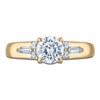 Thumbnail Image 3 of Vera Wang VOW Round-Cut Diamond Engagement Ring 1-1/4 ct tw 14K Yellow Gold