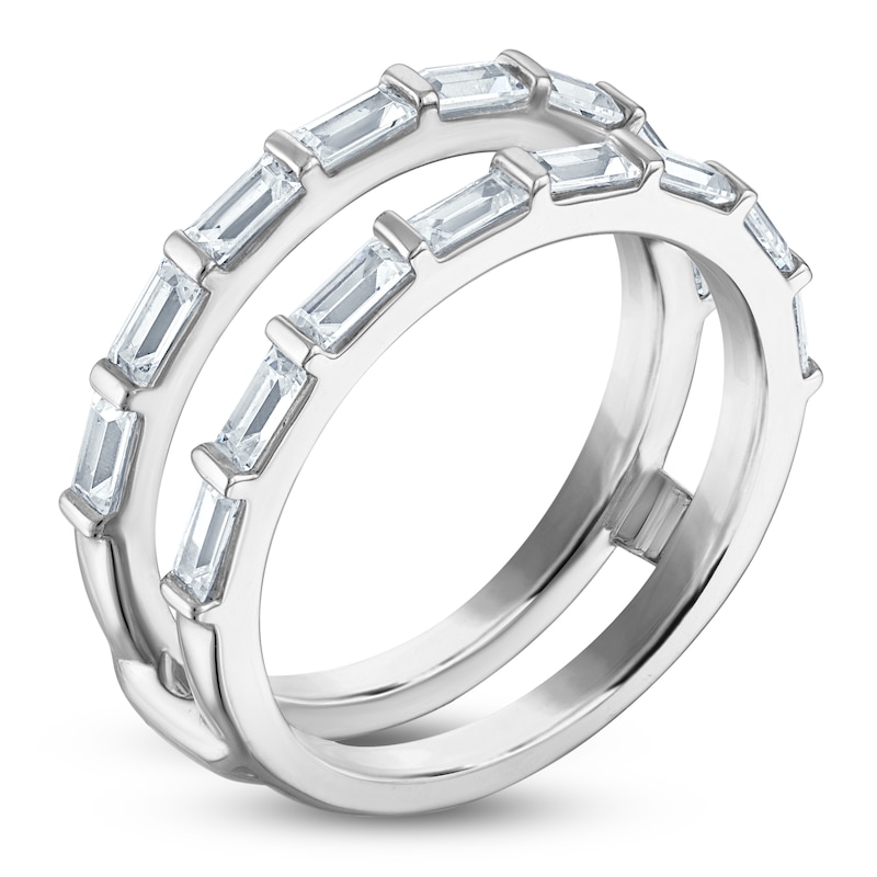 Main Image 2 of Vera Wang VOW Baguette-Cut Diamond Enhancer Ring 1 ct tw 14K White Gold