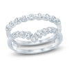 Thumbnail Image 1 of Lab-Grown Diamond Contour Enhancer Ring 3/4 ct tw 14K White Gold