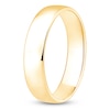 Thumbnail Image 2 of Men's Domed Wedding Band 10K Yellow Gold 5mm