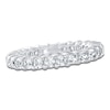 Thumbnail Image 1 of Certified Cushion-Cut Diamond Eternity Band 1-5/8 to 2 ct tw Platinum