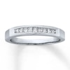 Thumbnail Image 0 of Diamond Anniversary Band 1/4 ct tw Princess-cut 14K White Gold