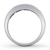 Thumbnail Image 1 of Diamond Anniversary Band 1/2 ct tw Princess-cut 14K White Gold