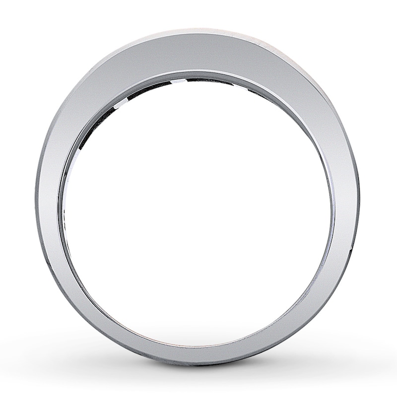 Diamond Anniversary Band 1/2 ct tw Princess-cut 14K White Gold