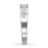 Thumbnail Image 2 of Diamond Anniversary Band 1/2 ct tw Princess-cut 14K White Gold