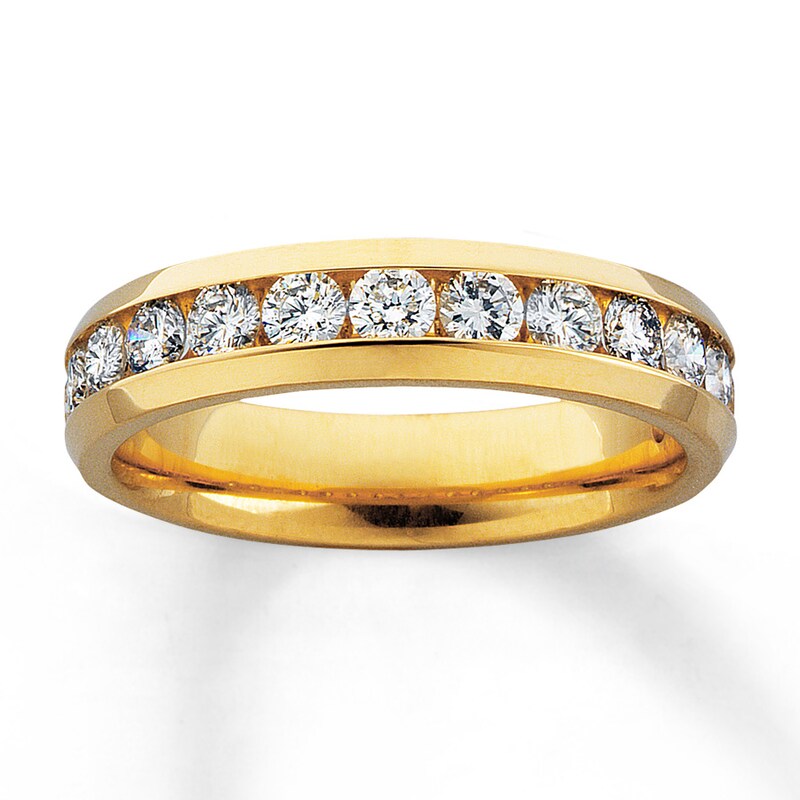 Diamond Anniversary Band 1 ct tw Round-cut 14K Yellow Gold