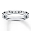 Thumbnail Image 0 of Diamond Anniversary Band 1/2 ct tw Round-cut 14K White Gold