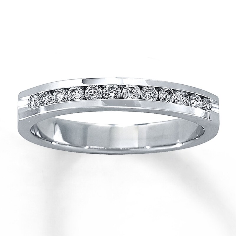 Diamond Anniversary Band 1/4 ct tw Round-cut 14K White Gold